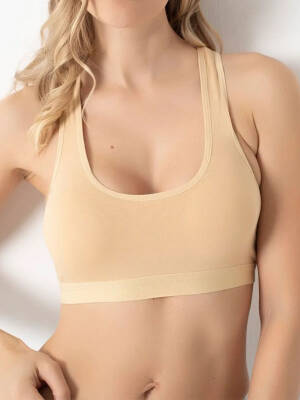 BAYAN GENİŞ ASKILI PEDLİ BÜSTİYER PAMUKLU - LİNOTTİ