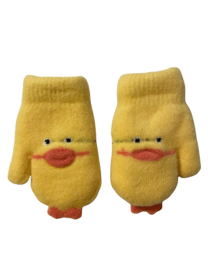 BEBEK KIŞLIK ELDİVEN - POLAR ASTARLI 0-6 AY - 4