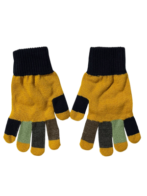 ERKEK ÇOCUK RENK BLOK KIŞLIK ELDİVEN ÖRGÜ - 7