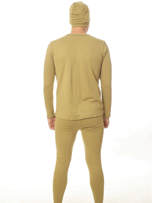 HAKİ RENK ASKERİ TERMAL İÇLİK TAKIMI BERELİ - 2