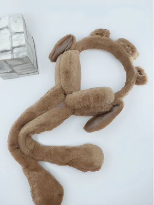 ÇOCUK FİGÜRLÜ BASMALI KIŞLIK KULAKLIK 211250 - 2