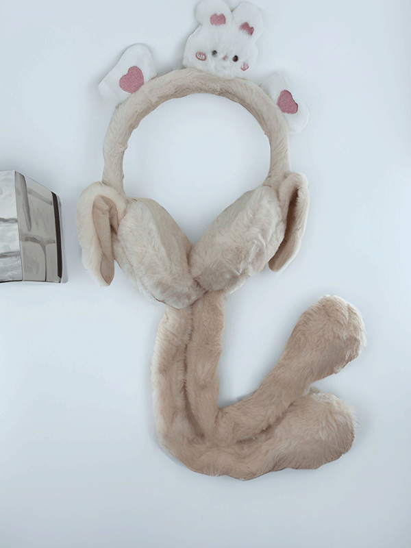 ÇOCUK FİGÜRLÜ BASMALI KIŞLIK KULAKLIK 211250 - 4