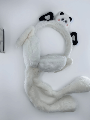 ÇOCUK FİGÜRLÜ BASMALI KIŞLIK KULAKLIK 211250 - 5