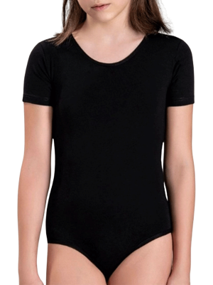 PAMUKLU YARIM KOLLU ÇOCUK ÇITÇITLI BODY 4525 - 2