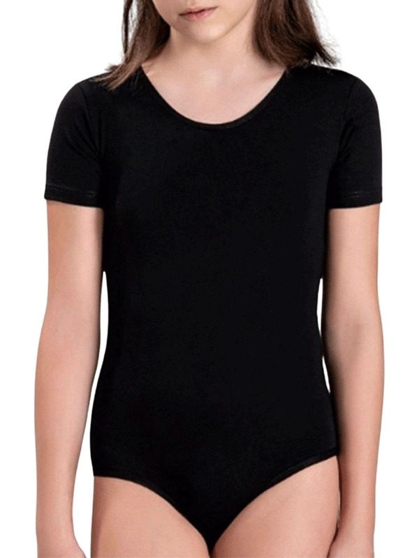 PAMUKLU YARIM KOLLU ÇOCUK ÇITÇITLI BODY 4525 - 2