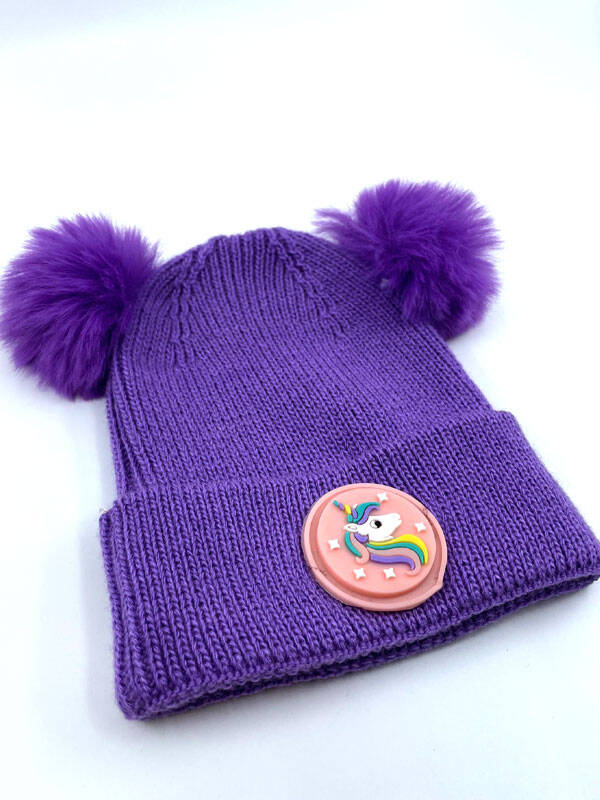  UNİCORNLU KIZ ÇOCUK BERE IŞIKLI - 2