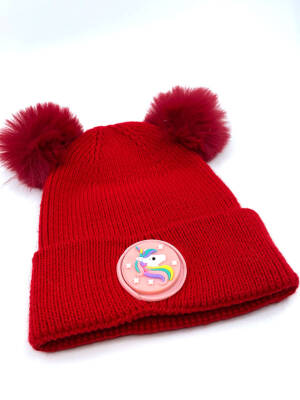  UNİCORNLU KIZ ÇOCUK BERE IŞIKLI - 6