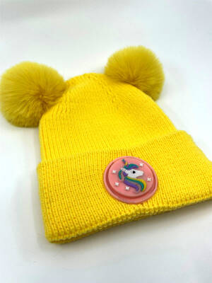  UNİCORNLU KIZ ÇOCUK BERE IŞIKLI - 7