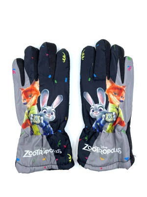 ZOOTROPOLIS BASKILI ÇOCUK ŞİŞME ELDİVEN 220225 - LİNOTTİ