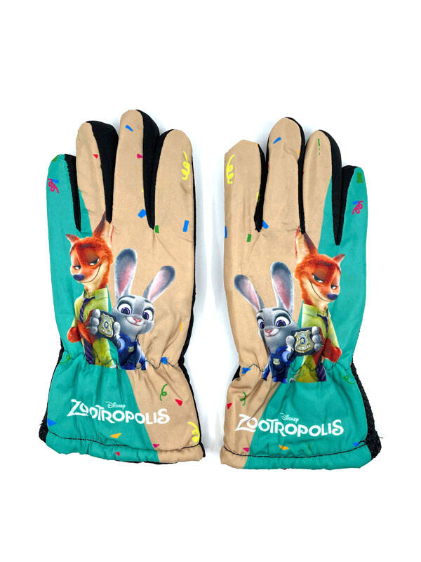 ZOOTROPOLIS BASKILI ÇOCUK ŞİŞME ELDİVEN 220225 - 3